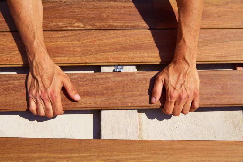 Hardwood Deck Assembly