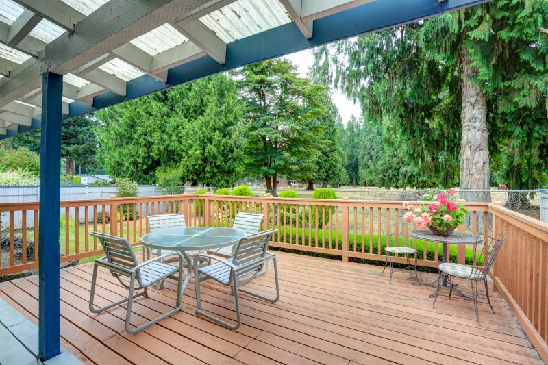Hardwood Deck Assembly