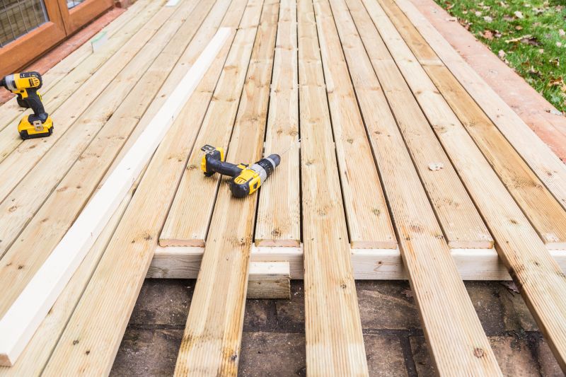 Hardwood Deck Assembly