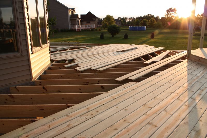 Hardwood Deck Assembly