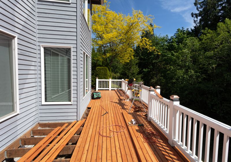 Hardwood Deck Assembly