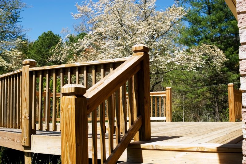 Hardwood Deck Assembly