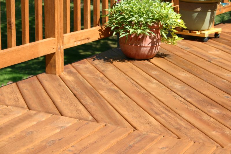Hardwood Deck Assembly