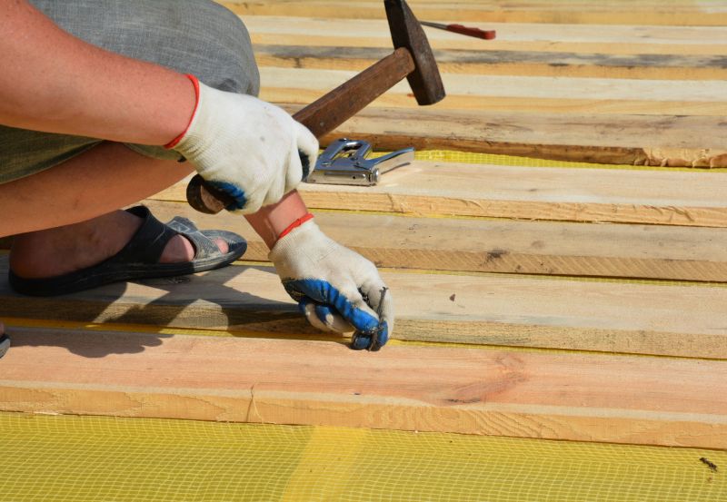 Hardwood Deck Assembly